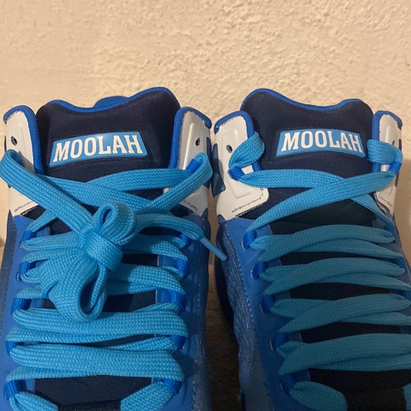 Moolah sneakers sz9+Leather Religion💀🎶Jacket szS - Picture 5 of 17